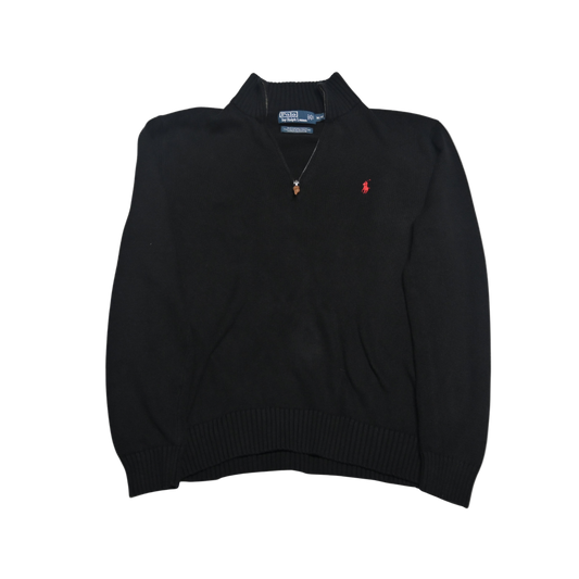 Vintage Polo Ralph Lauren 1/4 Zip Sweater (M)