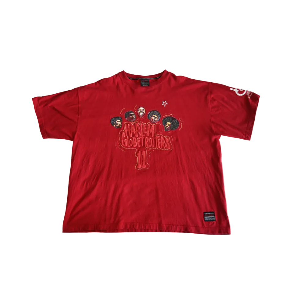 Vintage FUBU Platinum Harlem Globetrotters T-Shirt (XXL)