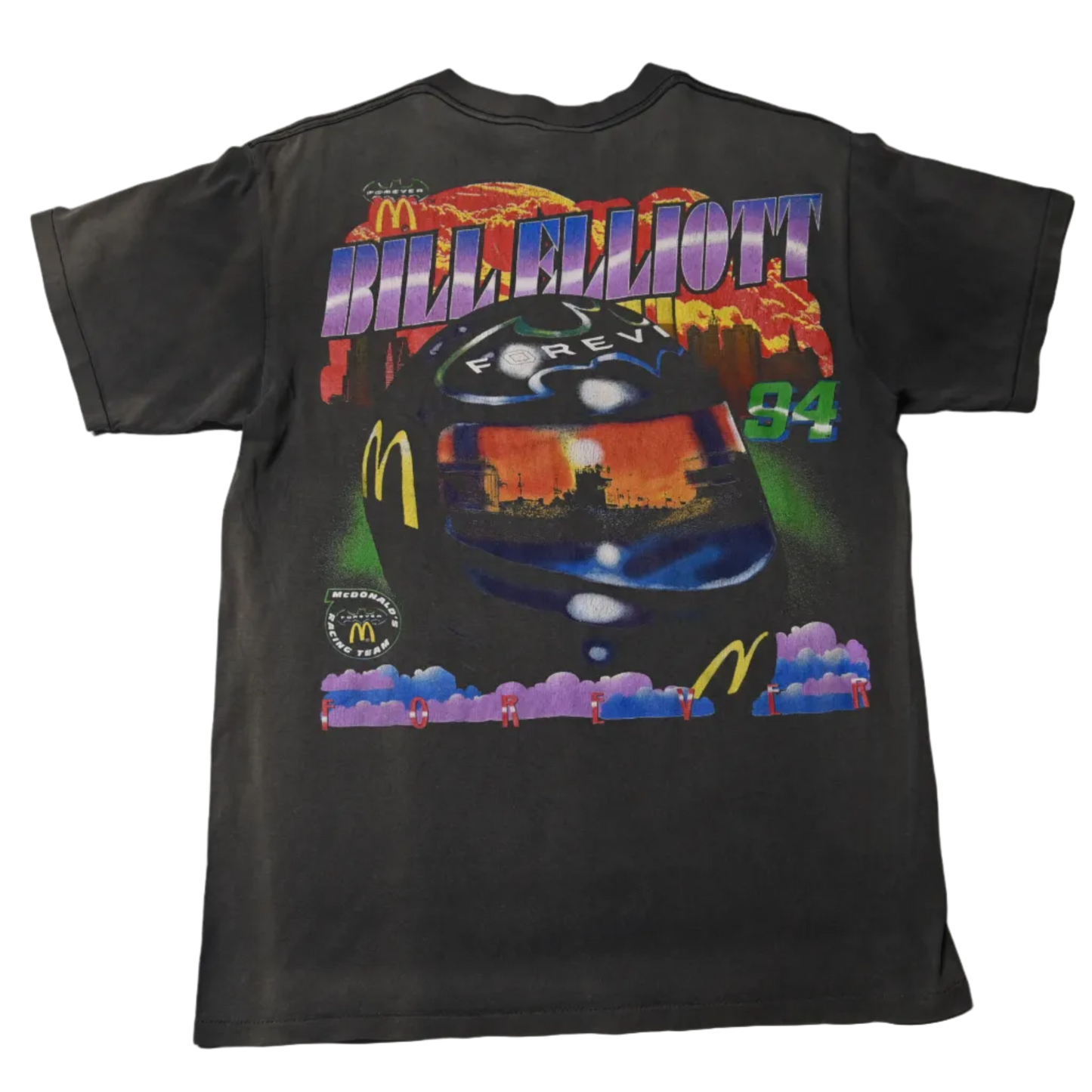 Vintage 1994 Batman Forever X McDonalds X NASCAR Racing T-Shirt (L)