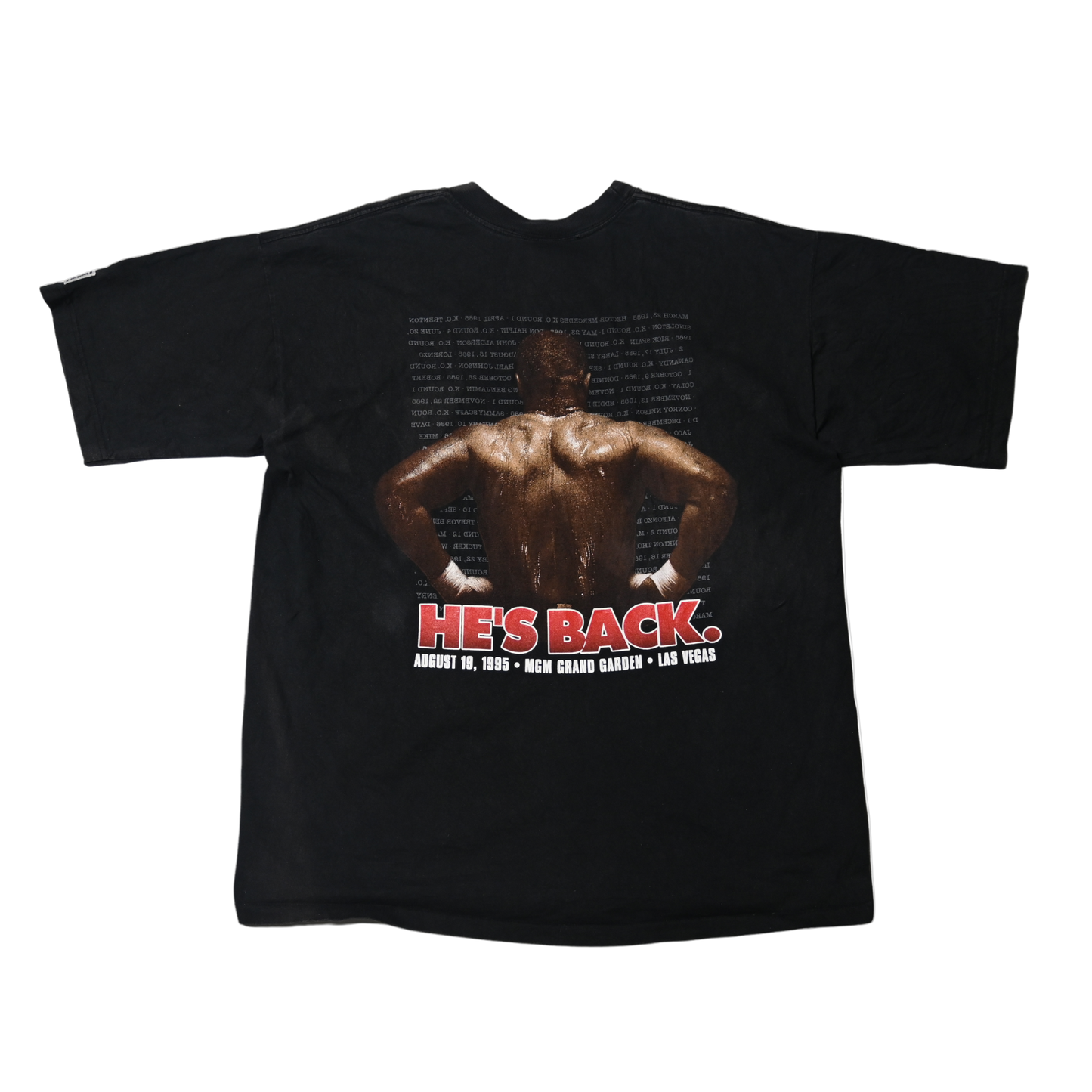 Vintage 1995 Mike Tyson “He’s Back” KO Wear Tee (XL)