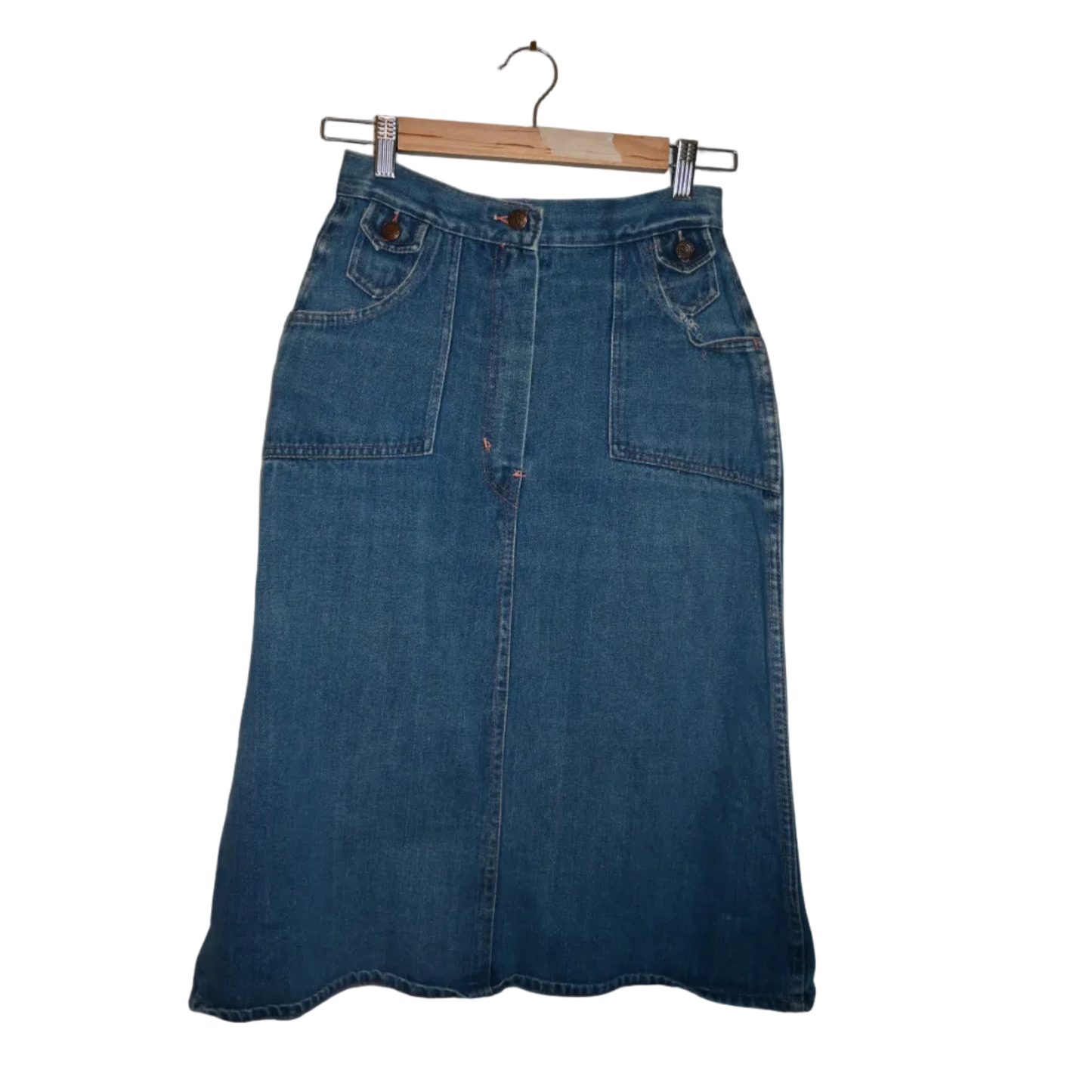 Vintage Denim Skirt (26)