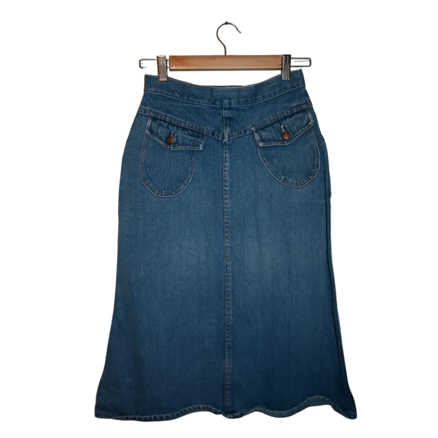 Vintage Denim Skirt (26)