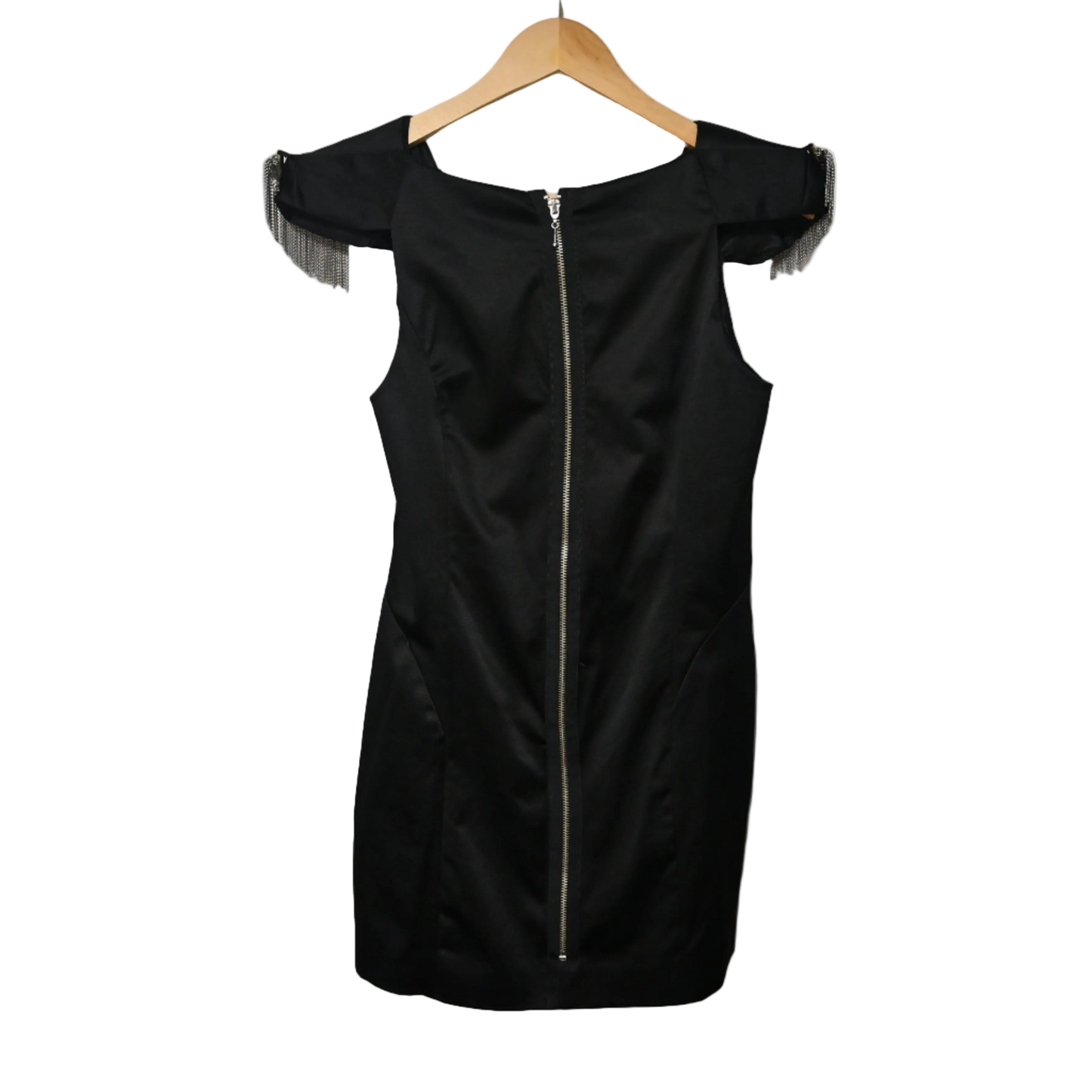 VINTAGE INDIGO JOKER BLACK DRESS (8)