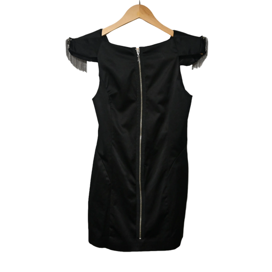 VINTAGE INDIGO JOKER BLACK DRESS (8)