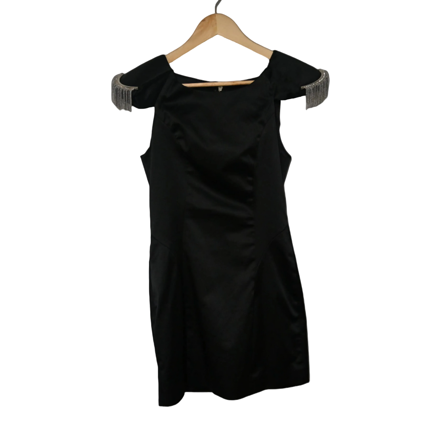 VINTAGE INDIGO JOKER BLACK DRESS (8)