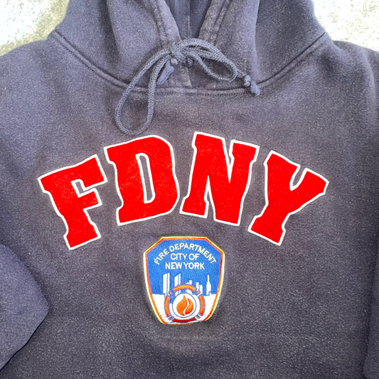 New York Fire Department Hoodie Navy (S)