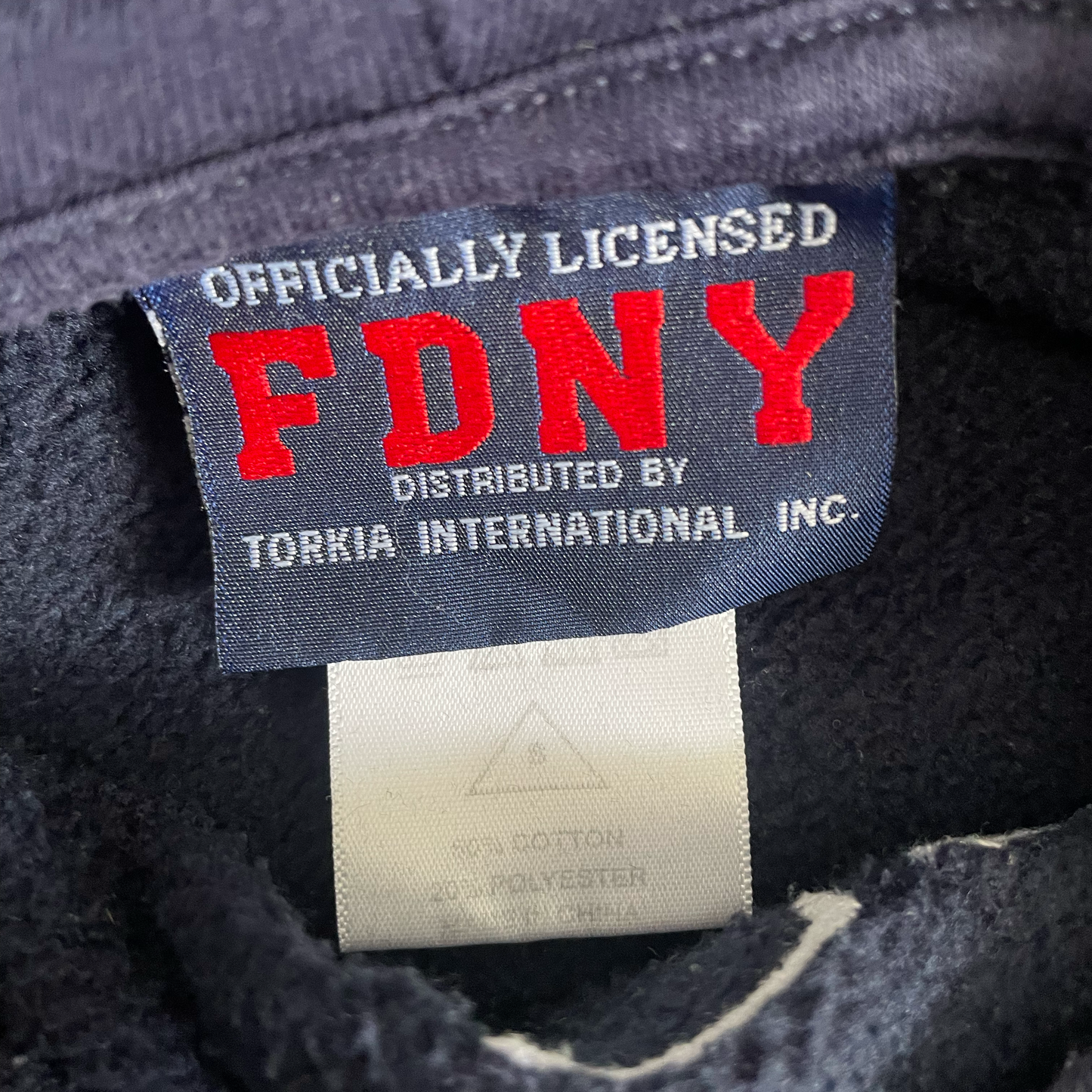 New York Fire Department Hoodie Navy (S)