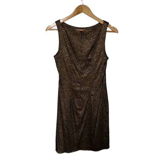 VINTAGE LEOPARD PRINT DRESS (12)