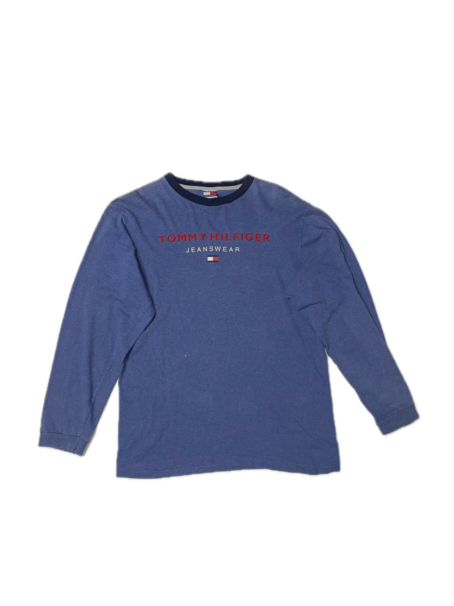 Tommy Hilfiger Jeanswear Blue Longsleeve T-shirt (XL)