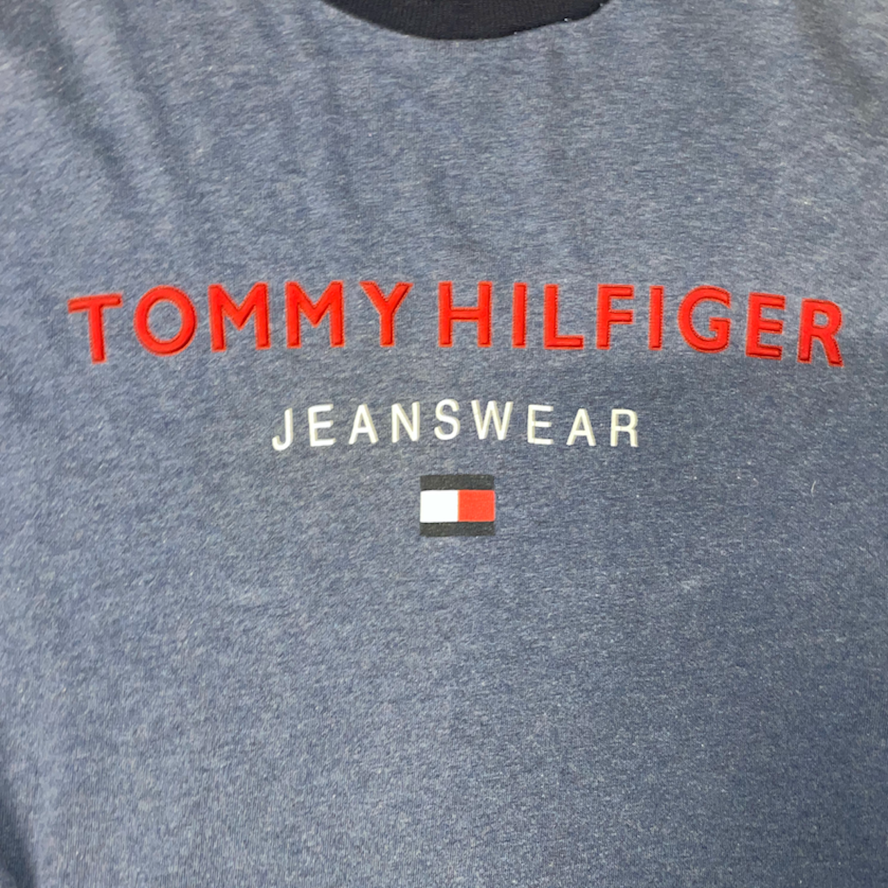 Tommy Hilfiger Jeanswear Blue Longsleeve T-shirt (XL)