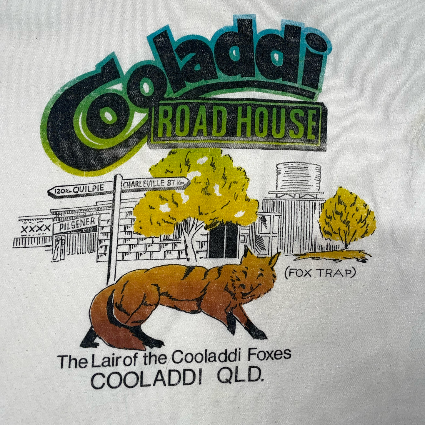 Vintage Australia Cooladdi Collared T-shirt (S-M)