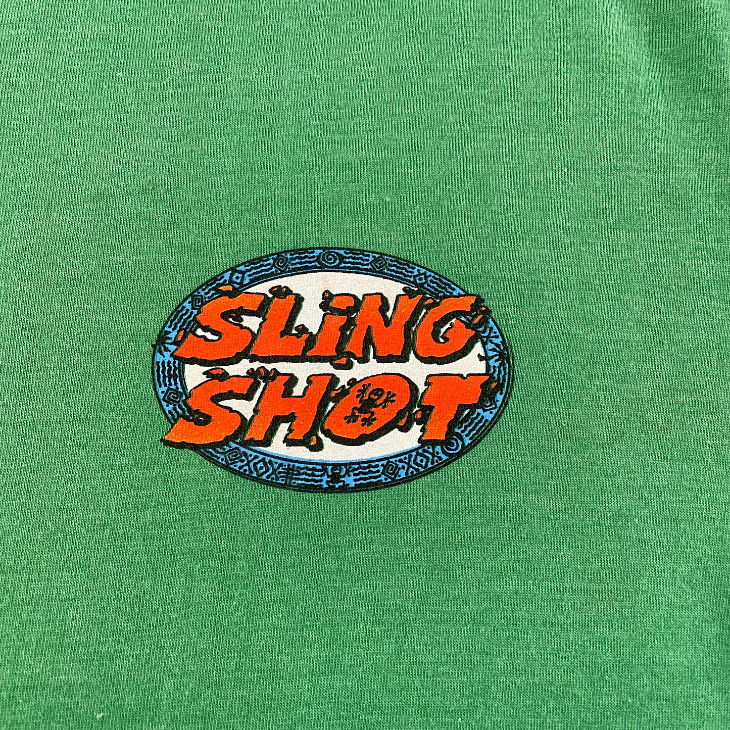 Vintage Slingshot Green T-Shirt (L)
