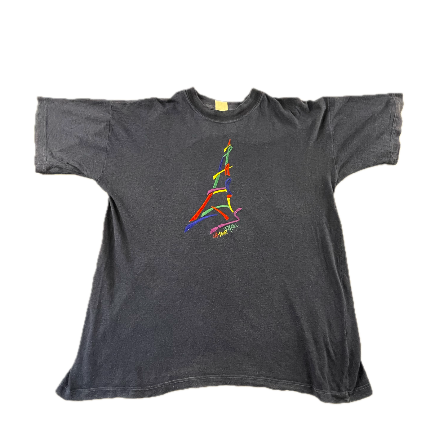 Vintage Paris Tour Eiffel T-shirt (XL)