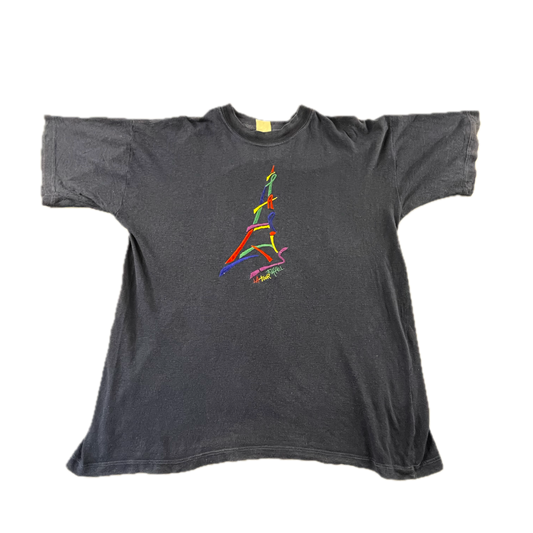Vintage Paris Tour Eiffel T-shirt (XL)