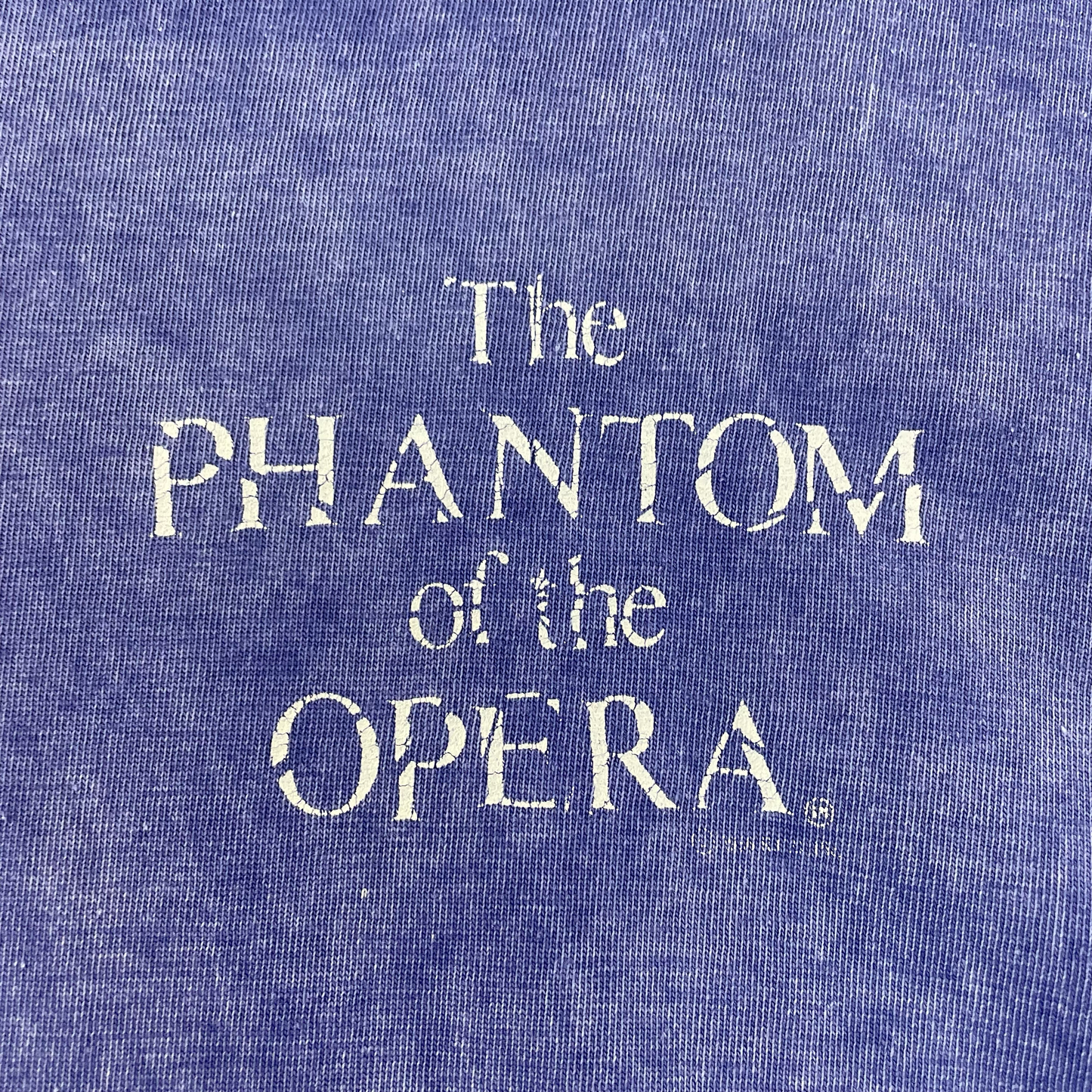Vintage Phantom of the Opera Playbill T-Shirt (M)