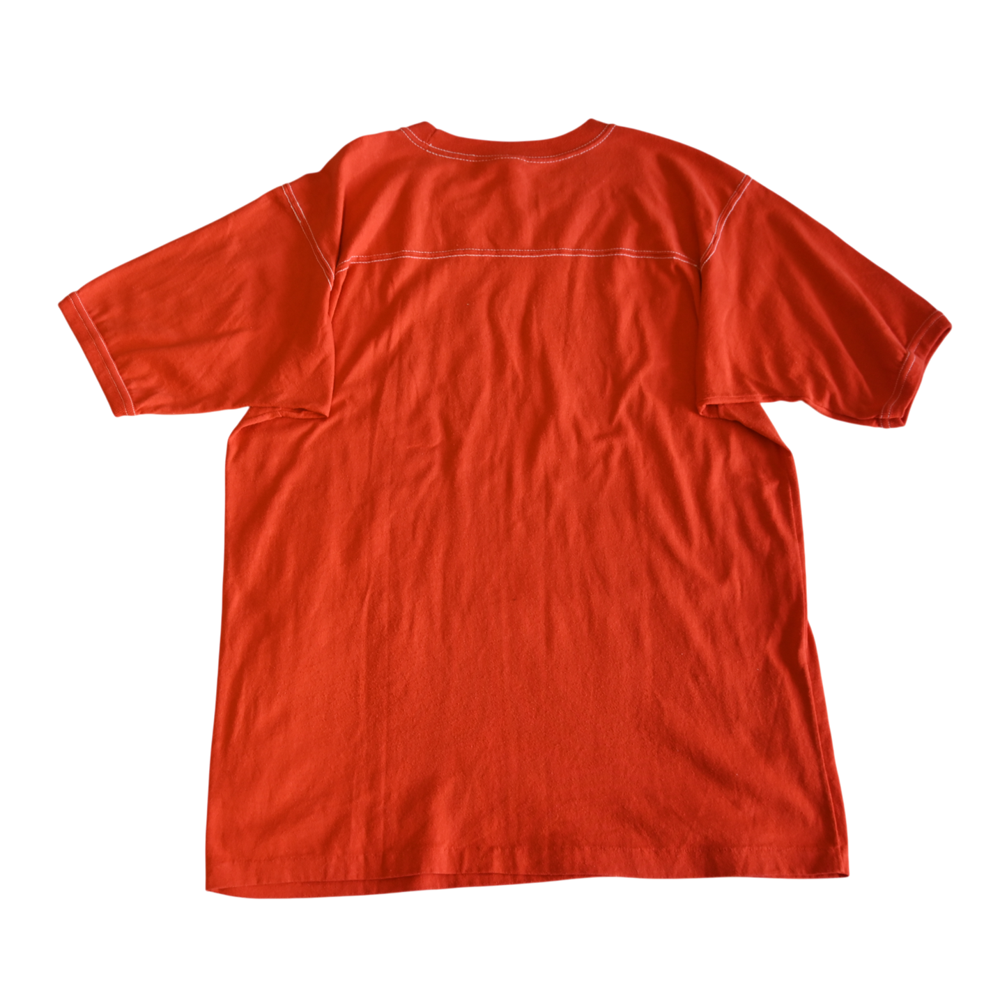 VINTAGE 1980 CHICAGO BEARS ORANGE T-SHIRT (M)