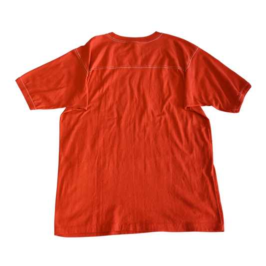 VINTAGE 1980 CHICAGO BEARS ORANGE T-SHIRT (M)