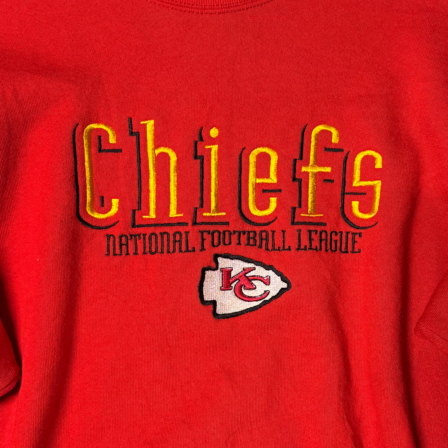 VINTAGE KANSAS CITY CHIEFS SWEATER (L)