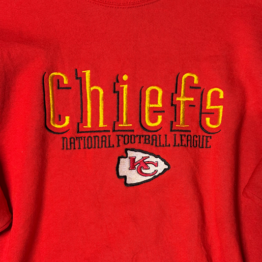 VINTAGE KANSAS CITY CHIEFS SWEATER (L)