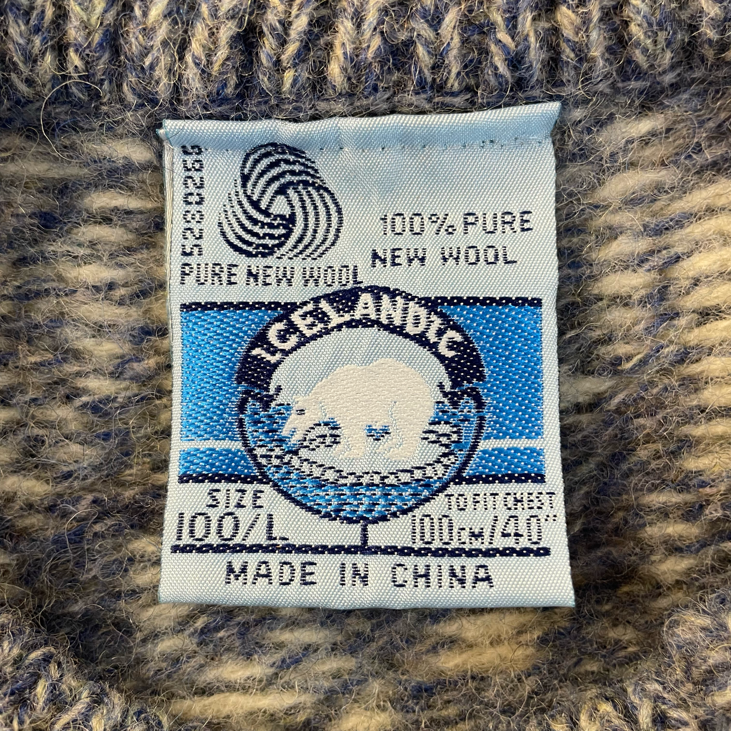 Vintage Icelandic Wool Sweater (100)