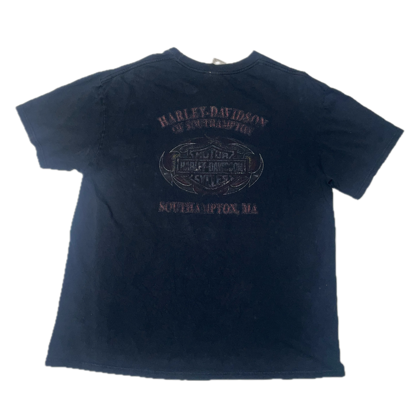 Vintage Harley Davidson "Have you been Naughty?" Christmas T-shirt (XL)