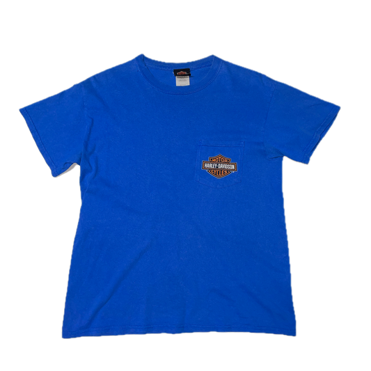 VINTAGE HARLEY DAVIDSON JAMAICA POCKET T-SHIRT (M)
