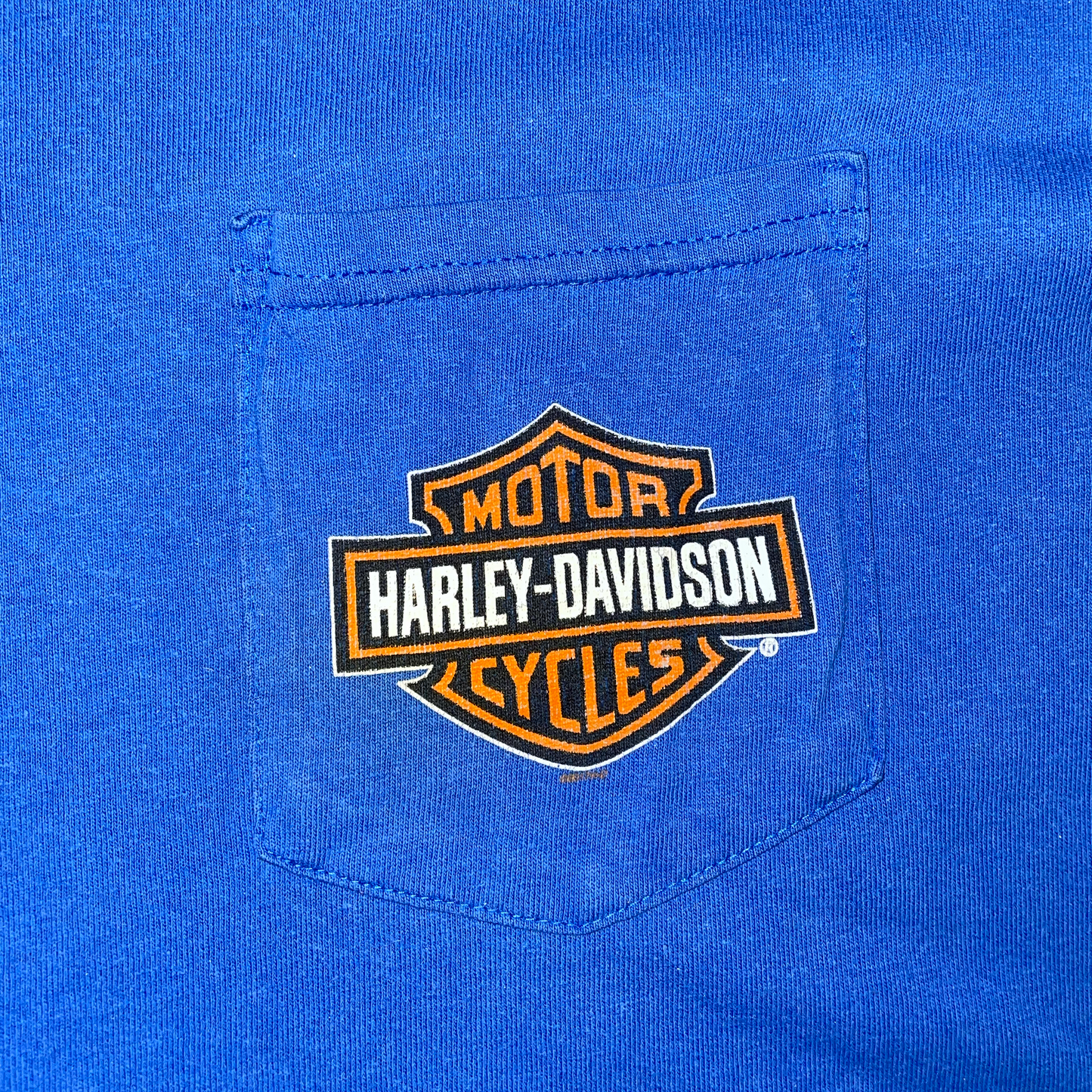 VINTAGE HARLEY DAVIDSON JAMAICA POCKET T-SHIRT (M)