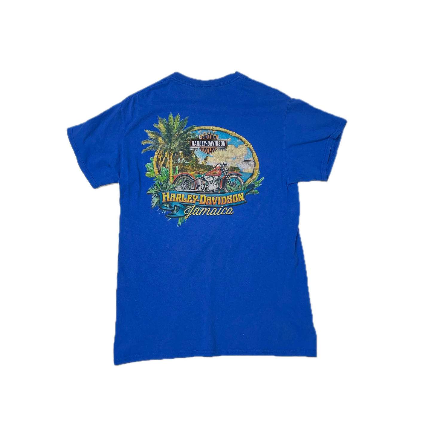 VINTAGE HARLEY DAVIDSON JAMAICA POCKET T-SHIRT (M)