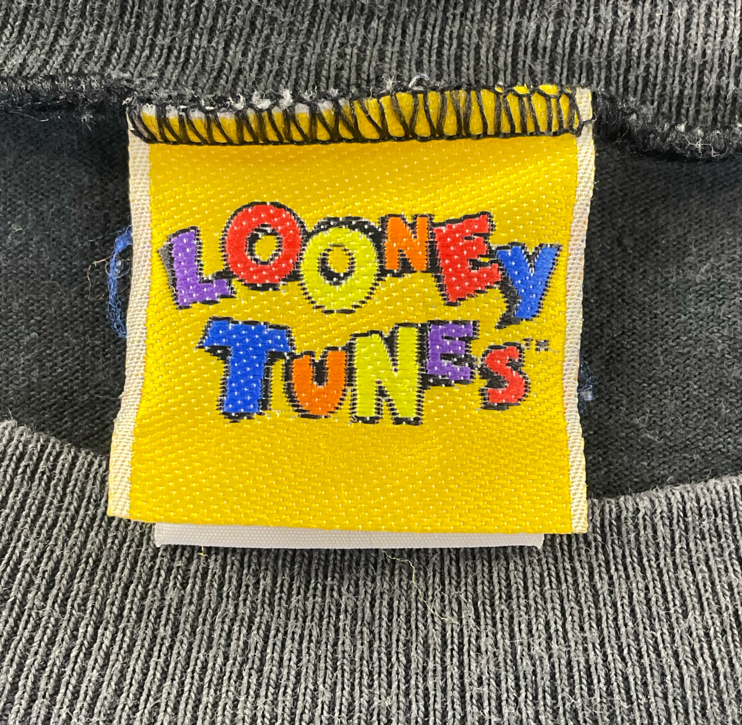 Vintage 1993 Looney Tunes Motorcycle Club Double Sided T-shirt (L)