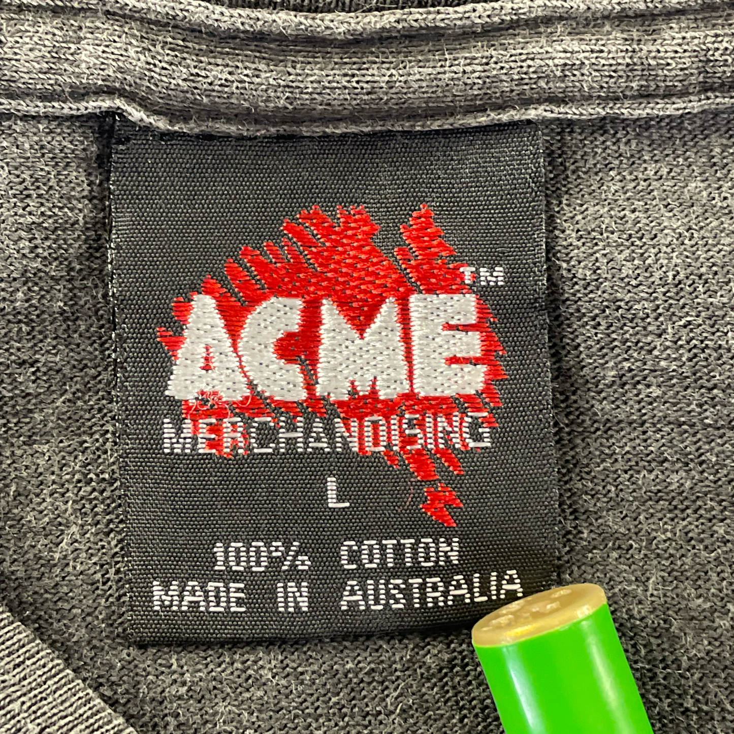 Vintage 1993 Looney Tunes 'Marvin the Martian' ACME Tag T-shirt (L)
