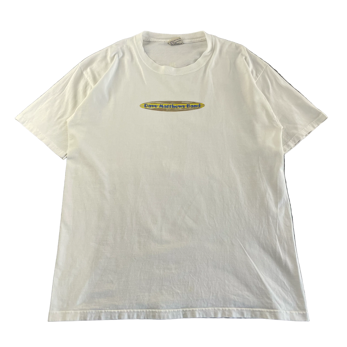Vintage Authentic Dave Matthews Band 2000 Tour White Tee (XL)