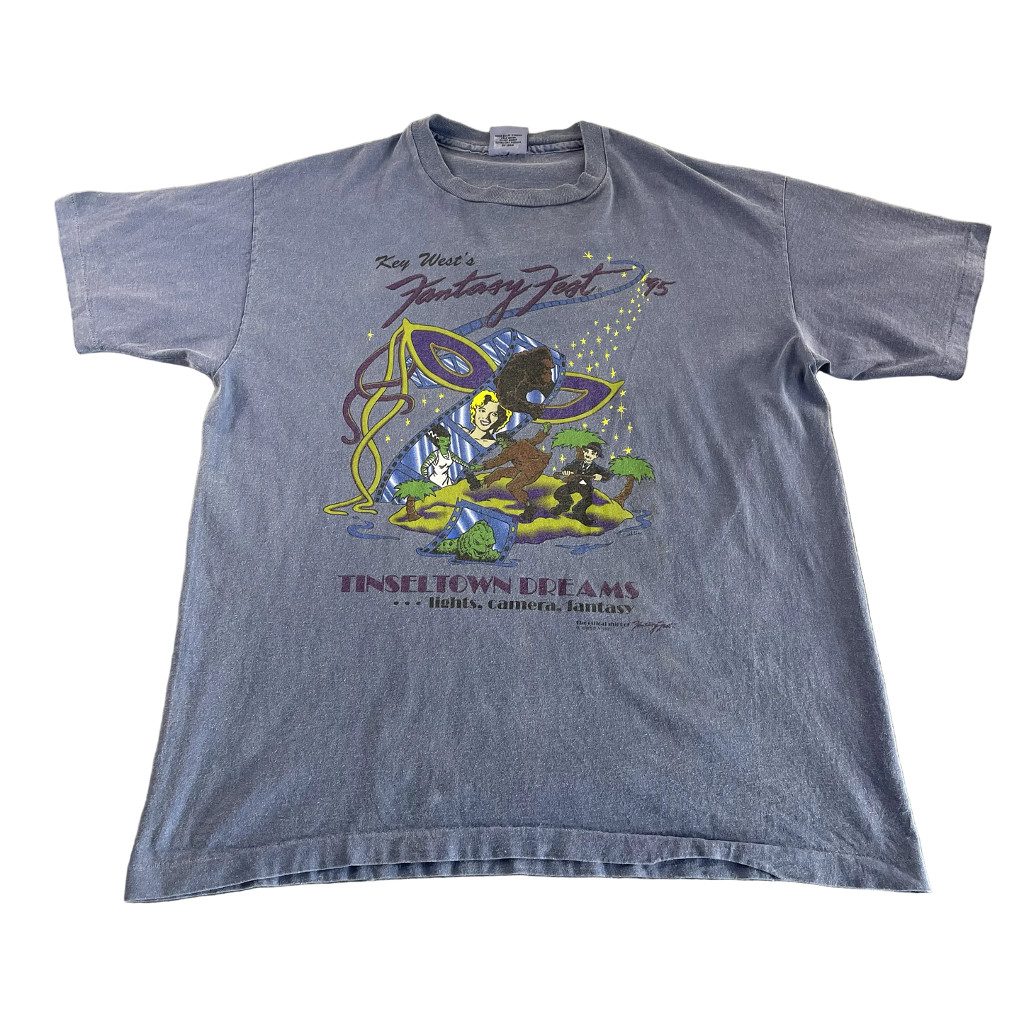 Vintage 90s Fantasy Fest Marilyn Monroe / King Kong Tee (L)